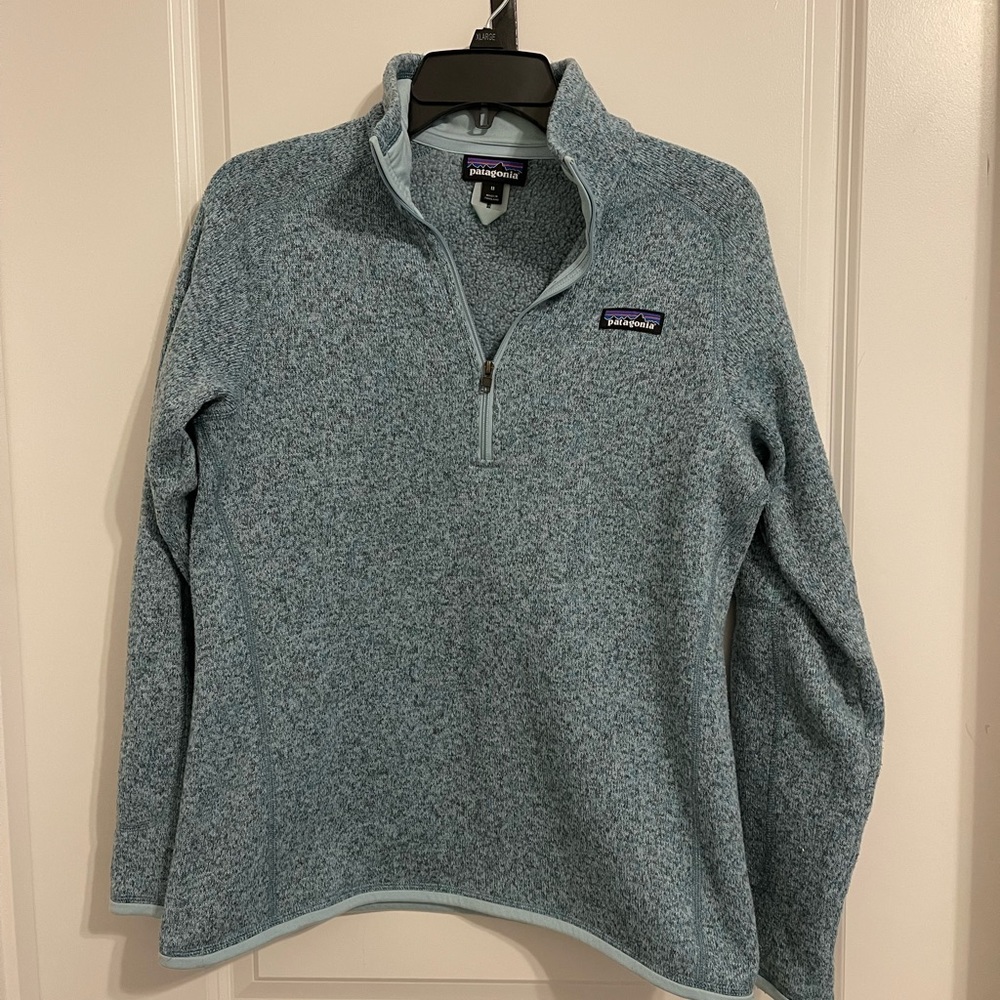 Blue Patagonia 1/4 zip